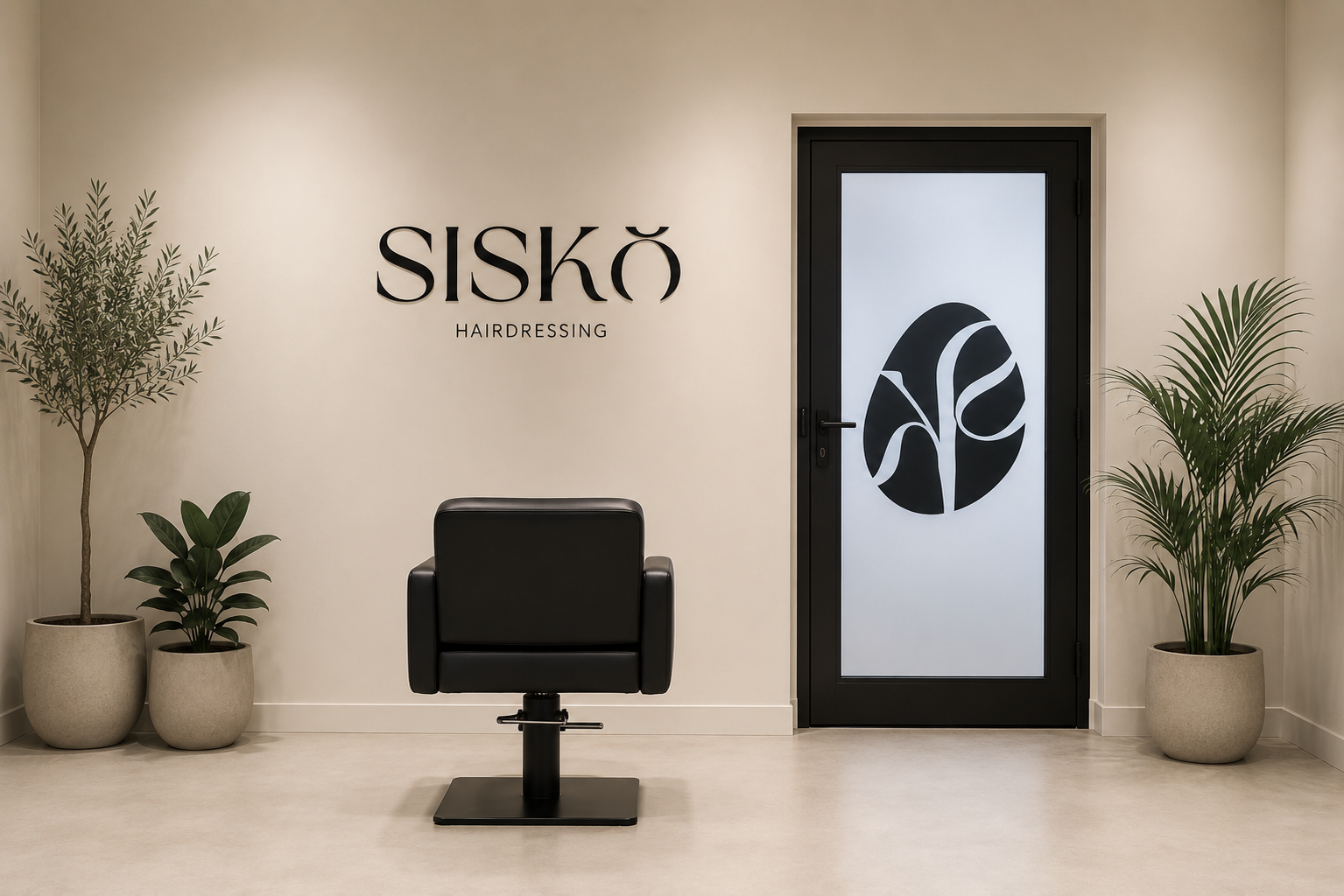SISKŎ Hairdressing salon interior in Beverley